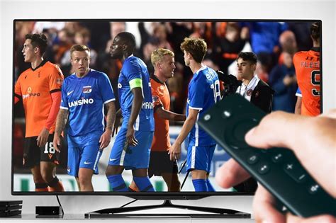 vandaag voetbal op televisie